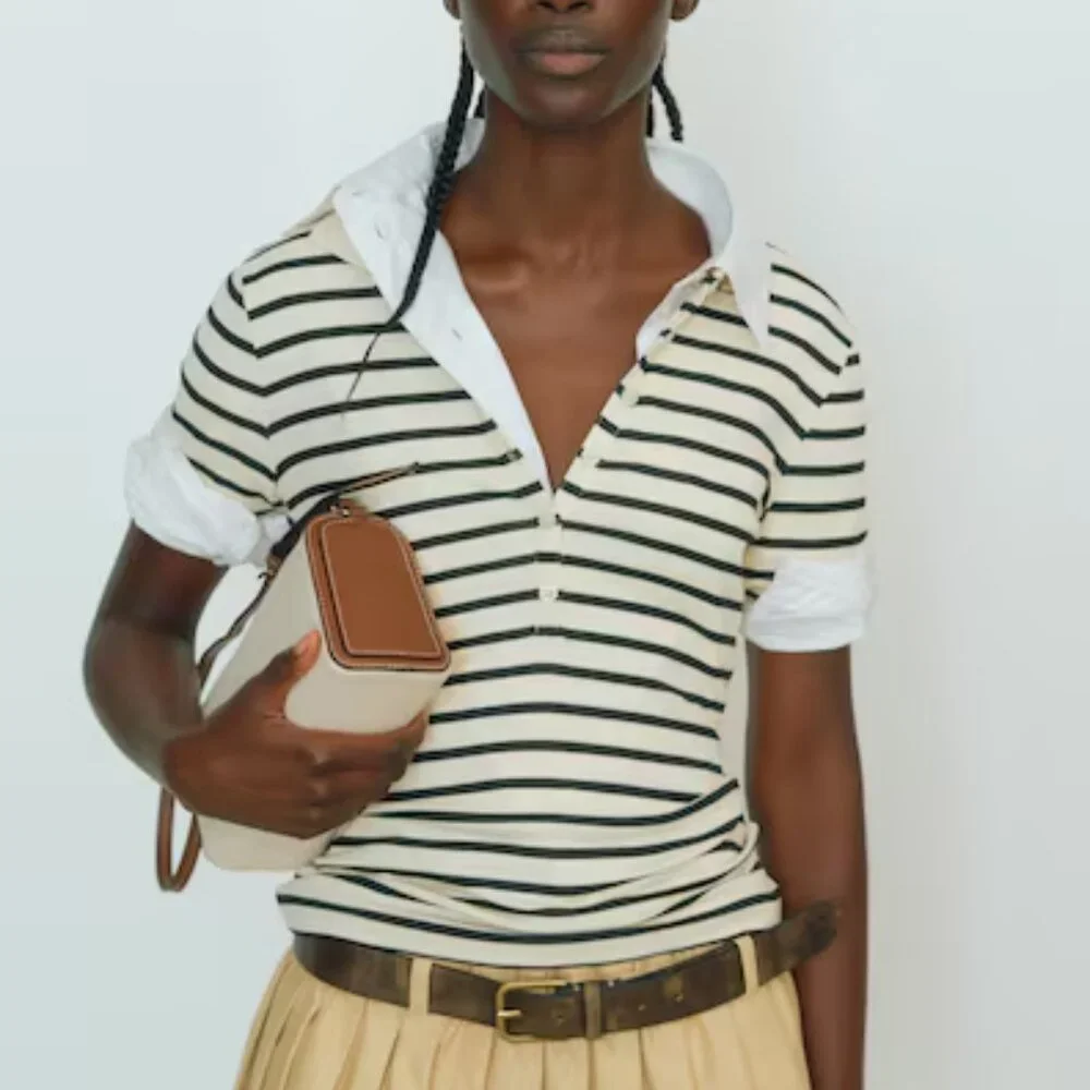 H&M Ribbed Rugby Shirt - Picture 3 of 6